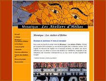 Tablet Screenshot of mosaiquehelios.com